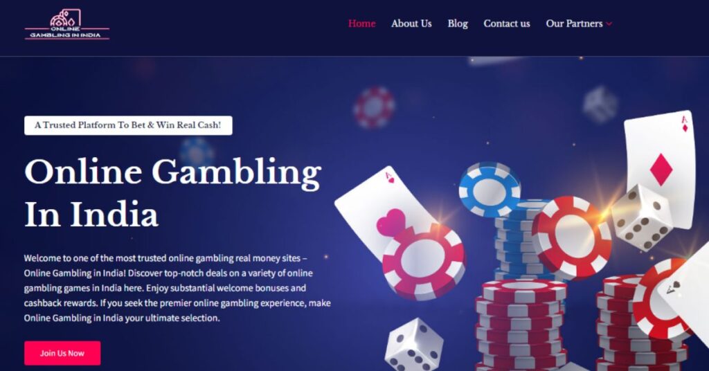 Online gambling in india